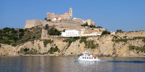 Dalt Vila Ibiza from the sea