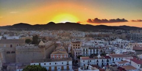 IMS Dalt Vila Ibiza sunrise