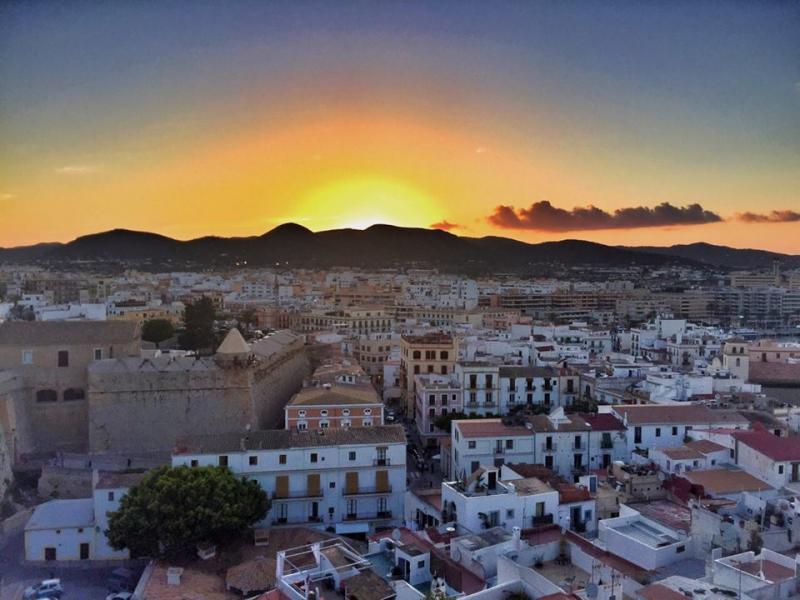 IMS Dalt Vila Ibiza sunrise