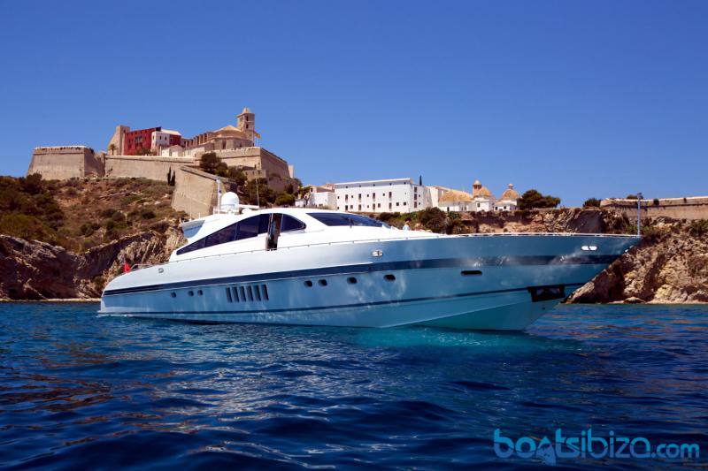 Leopard yacht Ibiza Town