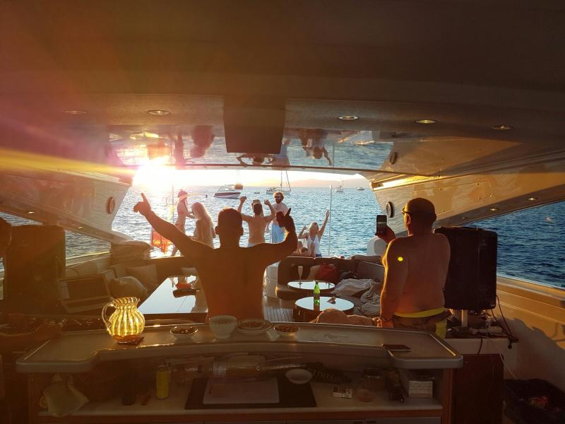 Ibiza boat party Disco Volante