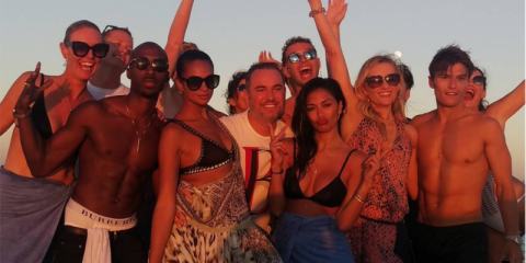 Alesha Dixon and Nicole Scherzinger partying with Boats Ibiza!