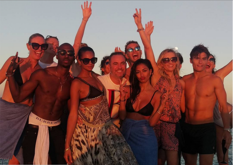 Alesha Dixon and Nicole Scherzinger partying with Boats Ibiza!