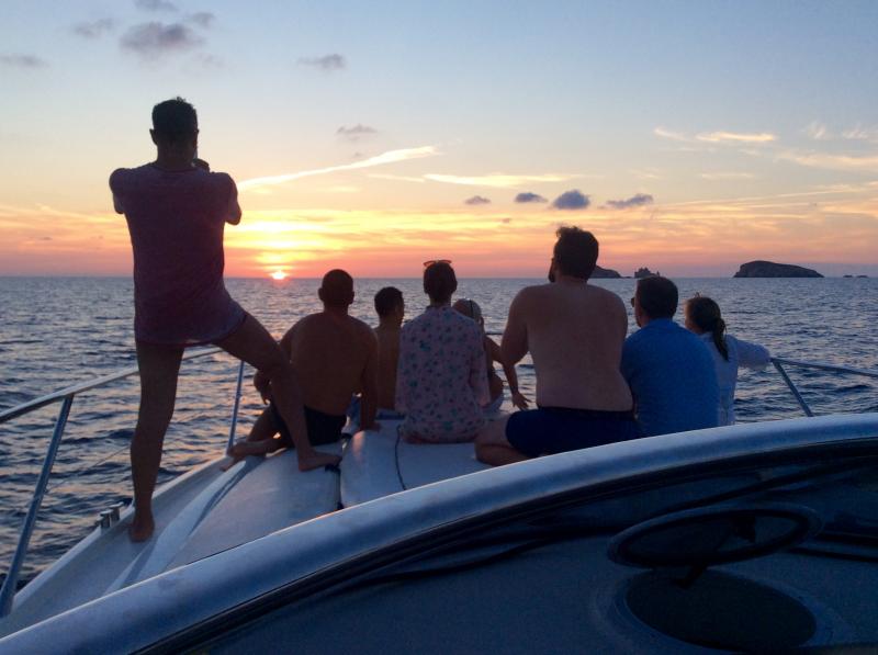 Jet2 sunset Boats Ibiza trip