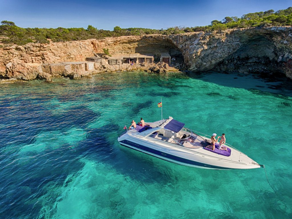 rent a boat in Ibiza in June