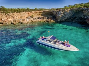rent a boat in Ibiza in June