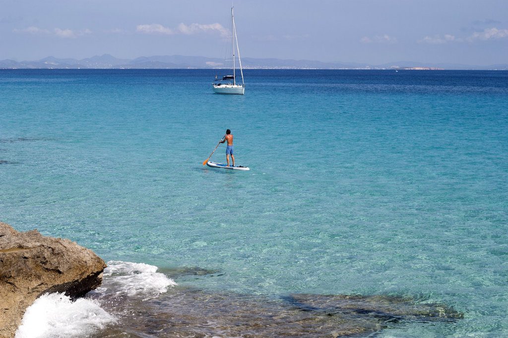 Formentera clear sea