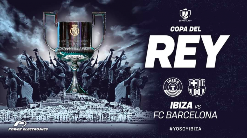 Ibiza vs Barcelona football copa del rey 2020