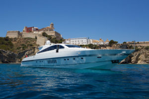 luxury motor yacht Ibiza